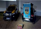 PMR apreende mala no porta-malas de um veículo carregado com drogas na MS 395