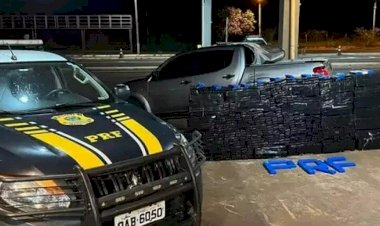 Motorista abandona caminhonete com mais de 1 tonelada de maconha na fronteira