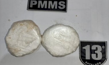 Polícia Militar e Polícia Penal prendem mulher que tentava introduzir 210 gramas de cocaína em Presídio de Paranaíba