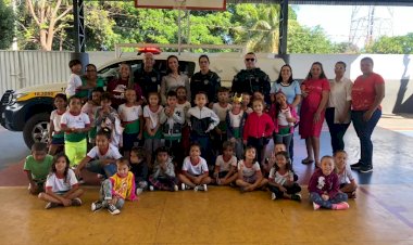 Em Paranaíba, Polícia Militar realiza palestra na Escola Liduvina