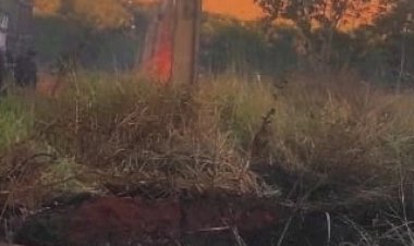 Polícia Militar prende homem por causar incêndio em Paranaíba
