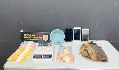 Polícia Civil fecha ponto de drogas em Naviraí e prende três em flagrante