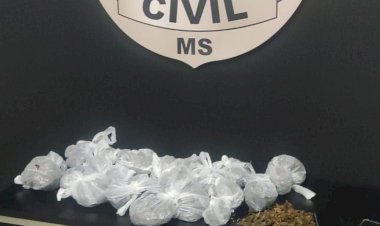 Polícia Civil prende casal de traficantes em Iguatemi