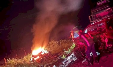 Acidente na BR 060 deixa três mortos e dois gravemente feridos em Camapuã