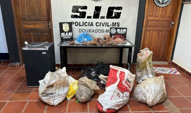 Polícia Civil prende suspeitos de furto de fios que deixaram mais de 30 mil pessoas sem água em Dourados