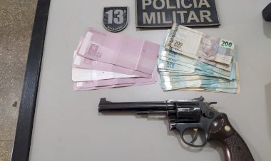 13º Batalhão de Polícia Militar, em novembro, apreende 06 armas de fogo em sua área de circunscrição