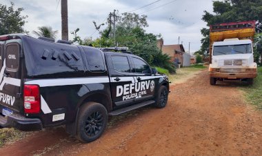Polícia Civil recupera caminhão apropriado ilegalmente por funcionário de uma empresa de frete