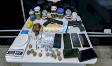 Polícia Civil fecha armazém de tráfico de drogas em assentamento de Miranda