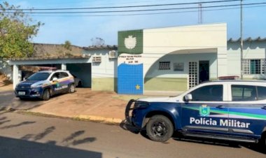 Presos danificam cela para escapar, mas acabam pegos durante tentativa de fuga em delegacia de Camapuã