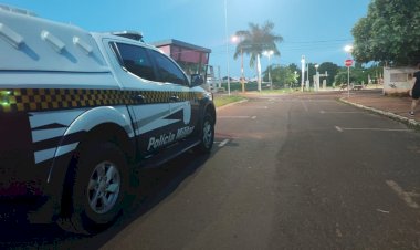 Guarnição de Força Tática realiza prisão de indivíduo com mandado de prisão em aberto em Paranaíba