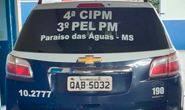 Polícia Militar cumpre mandado de prisão em Paraíso das Águas