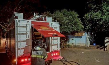 Incendio destrói casa em Cassilandia nesta madrugada – Morador usuaário é suspeito do crime