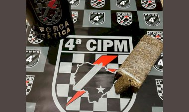 Polícia Militar prende homem por tráfico de drogas em Chapadão do Sul
