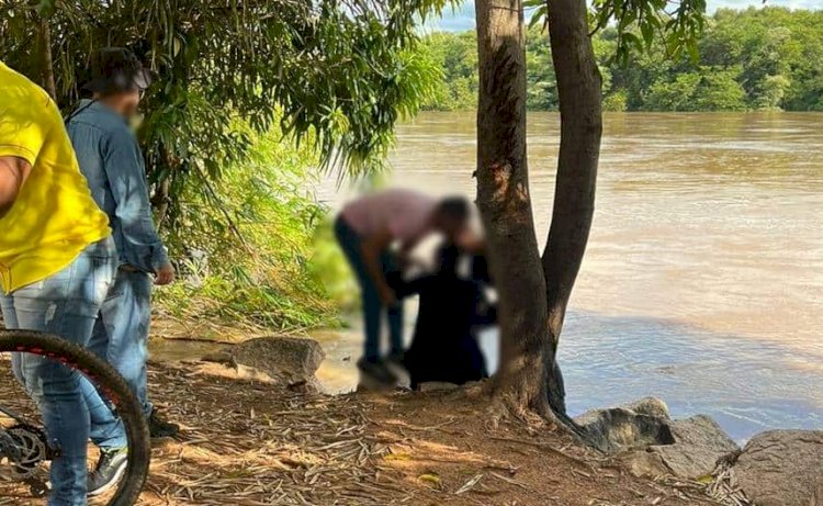 Mulher que estava desaparecida é localizada as margens do rio Taquari em Coxim
