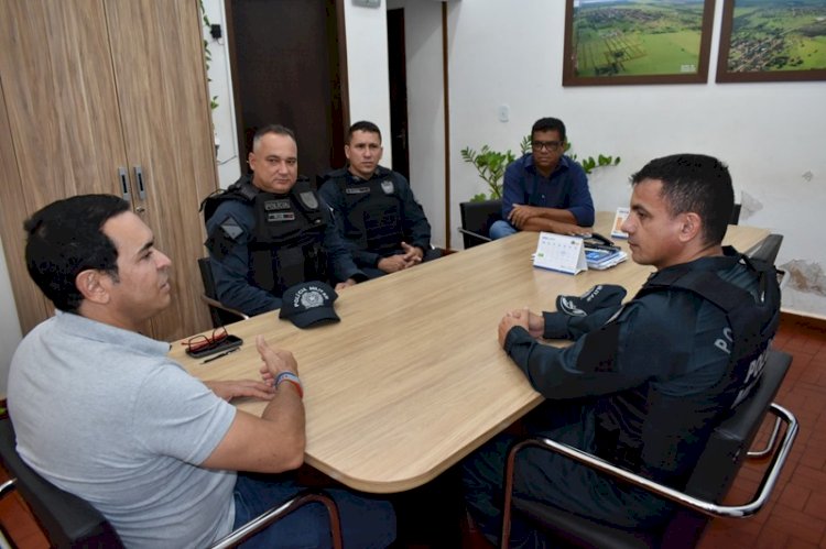 Prefeito de Selvíria e Polícia Militar Firmam Parcerias para Reforçar Segurança na Região