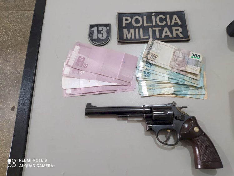 13º Batalhão de Polícia Militar, em novembro, apreende 06 armas de fogo em sua área de circunscrição