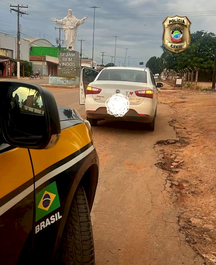 Carro roubado em Costa Rica foi apreendido em Pedra Preta MT