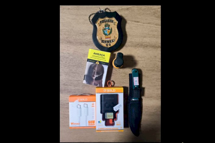Homem é preso em flagrante pela Polícia Civil após furto em estabelecimento comercial de Chapadão do Céu