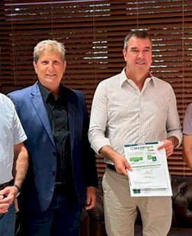 Prefeito Walter Schlatter cumpre agenda em Campo Grande e busca investimentos para nova pista de atletismo e obras estruturantes em Chapadão do Sul