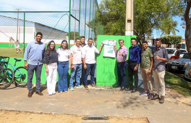 Câmara Municipal de Chapadão do Sul garante investimento e contribui para entrega do Centro Esportivo Esperança