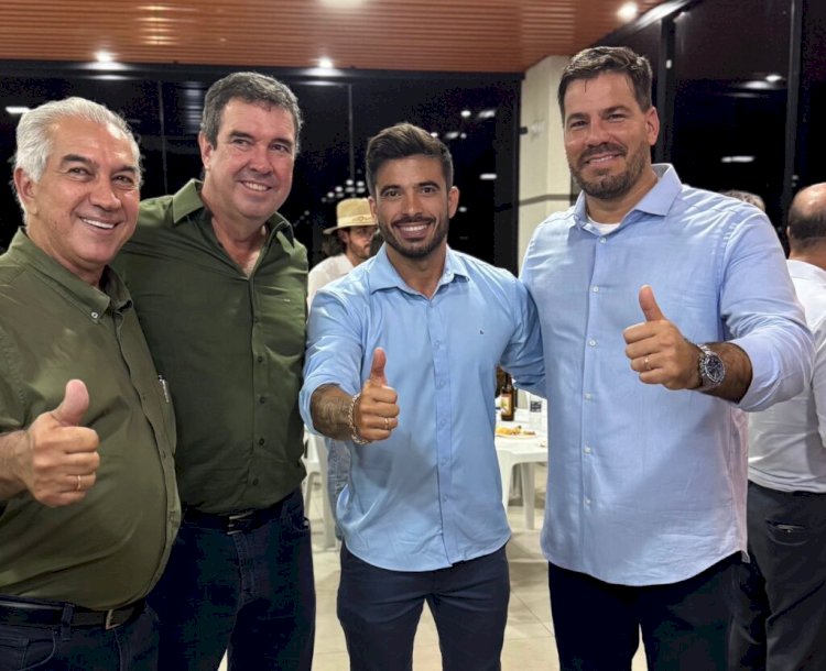 Sindoley e Capitão Contar se reúnem e alinham estratégia da direita em Mato Grosso do Sul