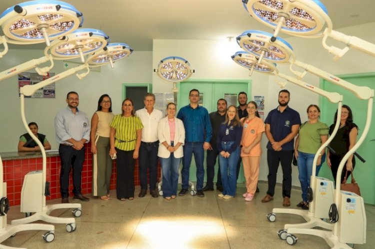 Hospital Municipal recebe 11 focos cirúrgicos com investimento de R$ 230 mil