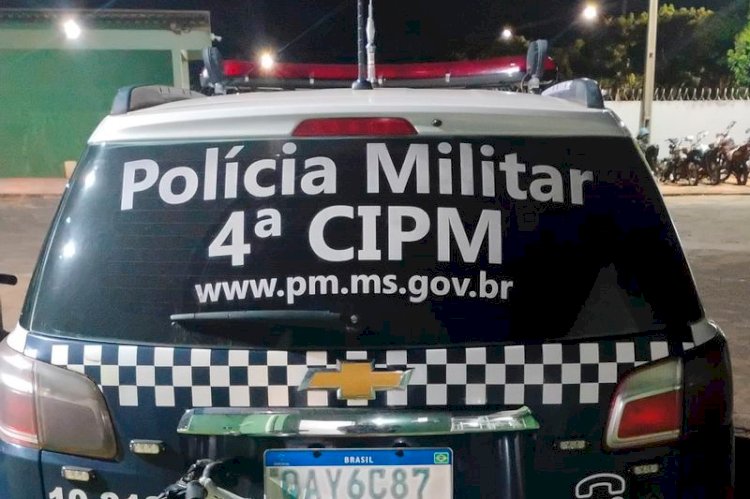 Homem deteve suspeito de furto de veículo até a chegada da Polícia Militar em Chapadão do Sul