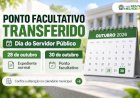 Prefeitura de Chapadão do Sul transfere ponto facultativo do Dia do Servidor Público para 30 de outubro