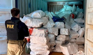 PRF apreende mais de 8 toneladas de maconha em entreposto do tráfico de drogas em Dourados (MS)