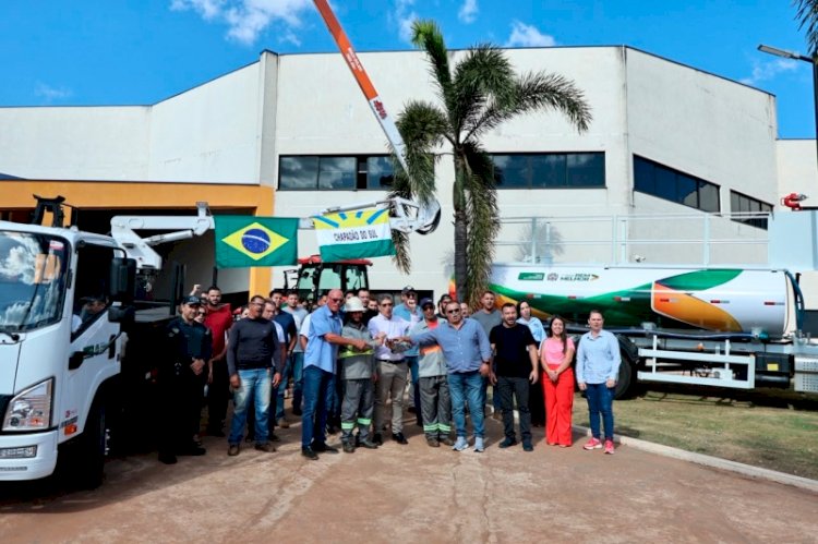 Prefeitura investe mais de R$ 1,3 milhão em novos equipamentos para ampliar serviços e acelerar melhorias em Chapadão do Sul